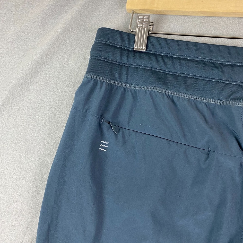 Free Fly Pants Womens XL Gray Breeze Pull On Jogger Travel Packable Fishing crop - Picture 8 of 12